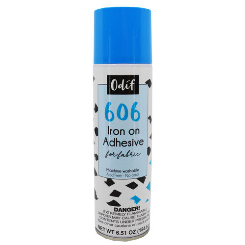 SPRAY 606 IRON-ON ADHESIVE 6.51oz CS OF 6 EA