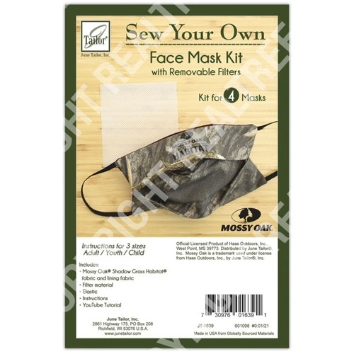 FACE MASK KIT SHADOWGRASS CAMO (FOR 4 MASKS)