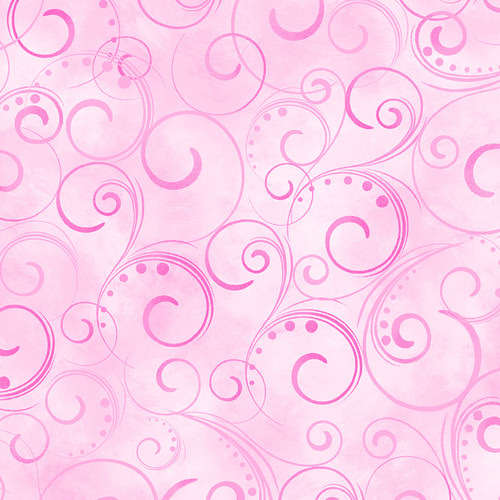 SWIRLING SPLENDOR 9705W 01 PINK 108"