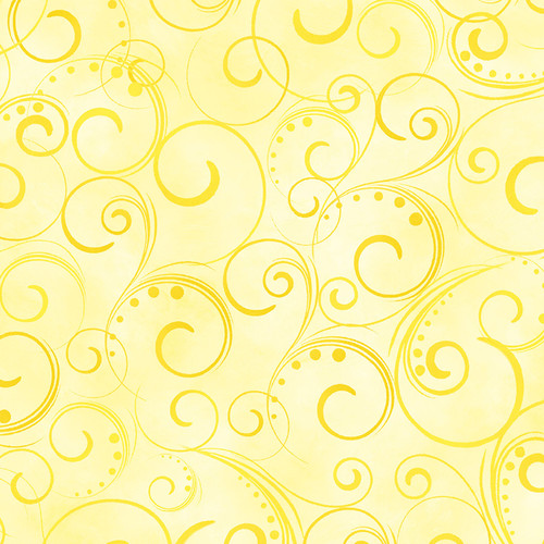 SWIRLING SPLENDOR 9705W 33 LT YELLOW 108"