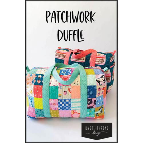 PATTERN PATCHWORK DUFFLE