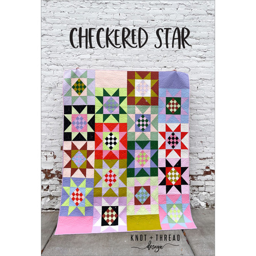 PATTERN CHECKERED STAR