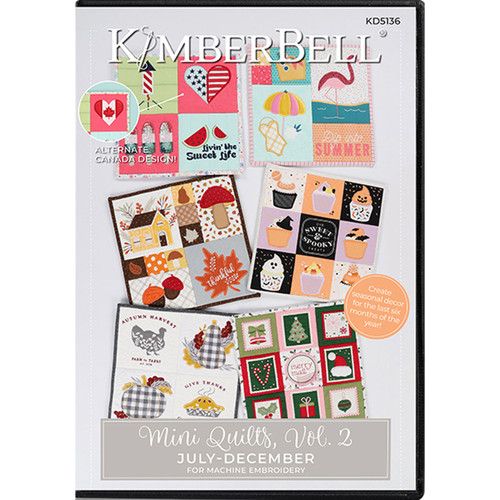 EMBROID CD MINI QUILTS VOL 2 (JUL-DEC)