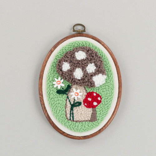 KIT PUNCH NEEDLE MUSHROOM MEAD