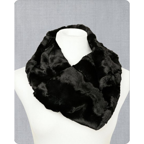 KIT INFINITY SCARF HIDE CAVIAR