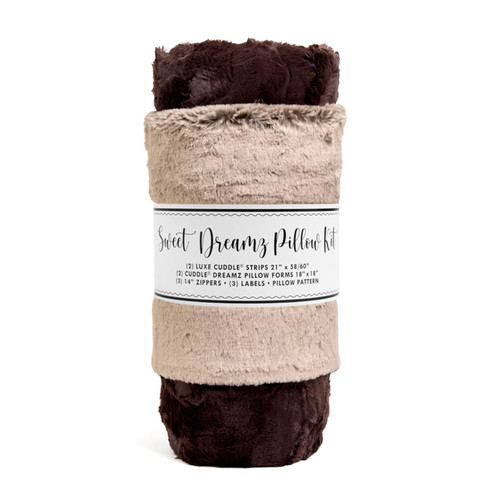 KIT SWEET DREAMZ PILLOW FR BABY SEAL CHOCOLATE/ALMOND
