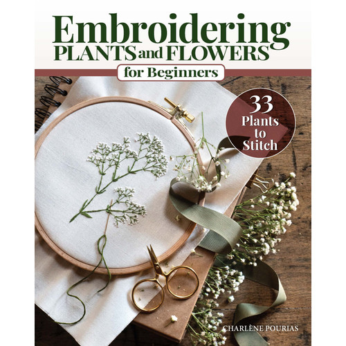 BOOK EMBROIDERING PLANTS & FLOWERS