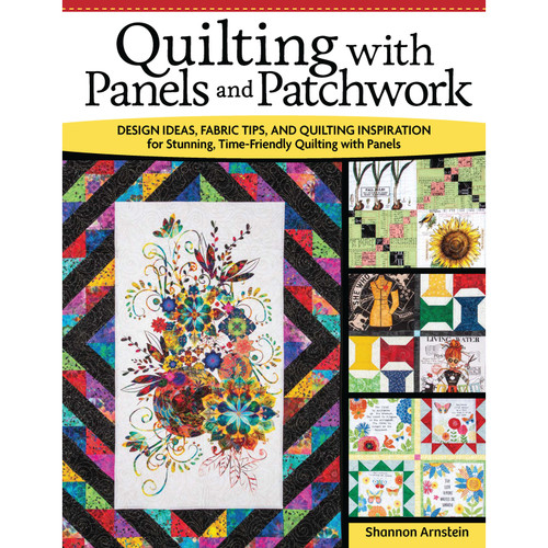 BOOK QUILTING WITH PANELS & PATCHWORK
