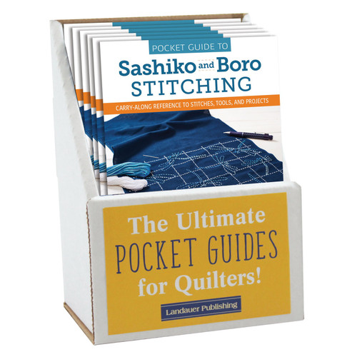 POCKET GUIDE DISP SASHIKO & BORO STITCHING