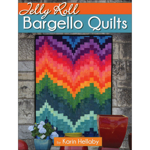 BOOK JELLY ROLL BARGELLO QUILT