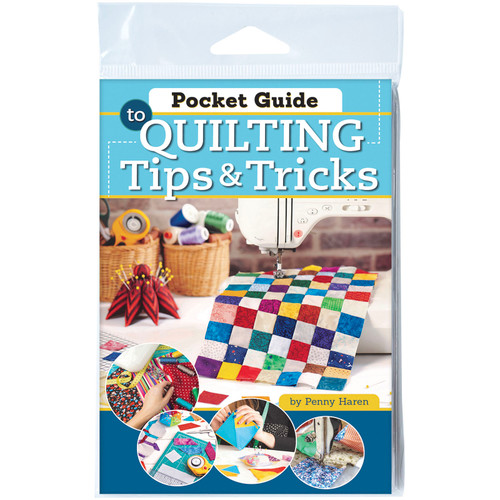 BOOK POCKET GUIDE QUILT TIPS & TRICKS (CLEAR SLEEVE)