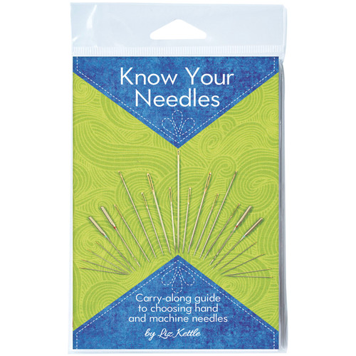 BOOK POCKET GUIDE KNOW YOUR NEEDLES (CLEAR SLEEVE)
