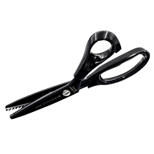 SCISSORS PINKING SHEARS 9" LT WT MIDNIGHT ED