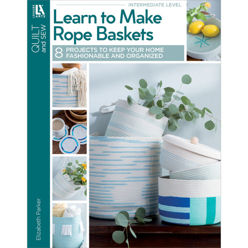BOOK LEARN TO MAKE ROPE BASKETS