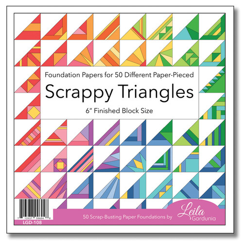 FOUNDATION PAPER 6" SCRAPPY TRIANGLE
