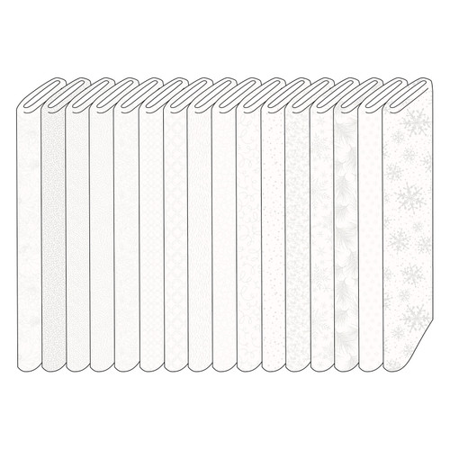 SOLITAIRE SOFT WHITE D R CASE 16 PCS (15 YDS EA)