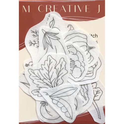 PEEL STICK STITCH VEGGIE DELIGHT