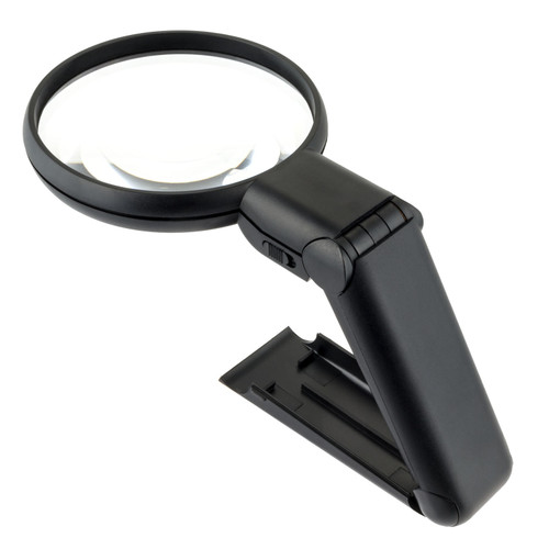 LIGHTED MAGNIFIER STAND