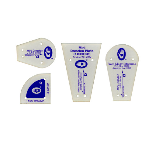 TEMPLATE SET DRESDEN PLATE MIN