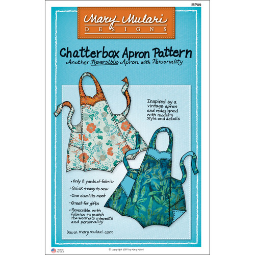PATTERN CHATTERBOX APRON
