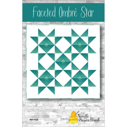 PATTERN FACETED OMBRE STAR