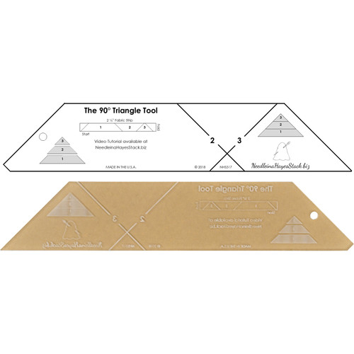 TEMPLATE 90 degree TRIANGLE TOOL