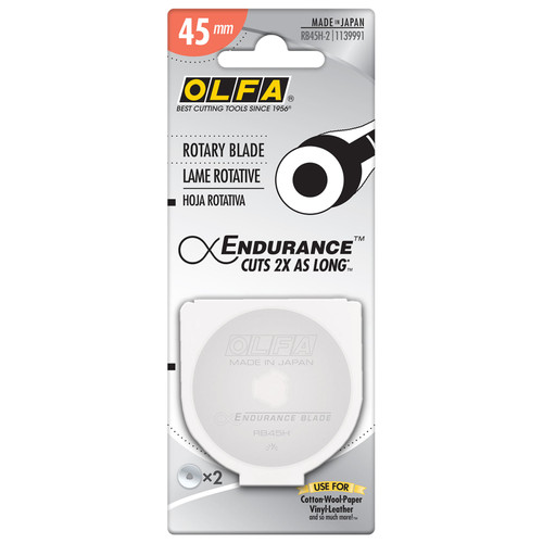 ROTARY BLADE 45mm 2CT ENDURANCE PK OF 3 EA
