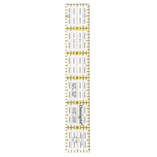 RULER 1" X 6" PK OF 3 EA
