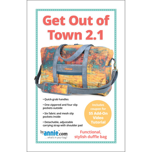 PATTERN OUT OF TOWN DUFFLE 2.1