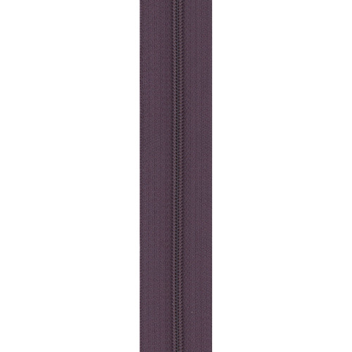 ZIPPER 30" EGGPLANT DOUBLE PULL