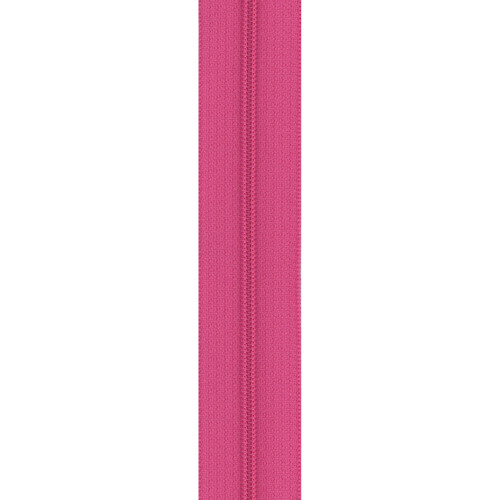 ZIPPER 30" RASPBERRY DOUBLE PULL