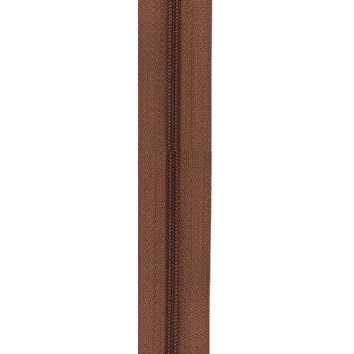 ZIPPER 40" DBL SLIDE SEAL BRN