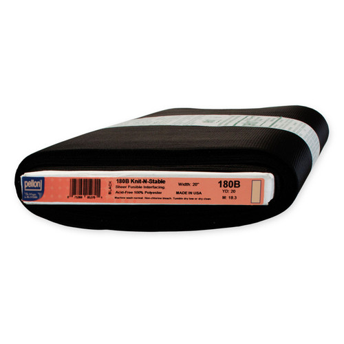 KNIT N STABLE #180 20" BLACK