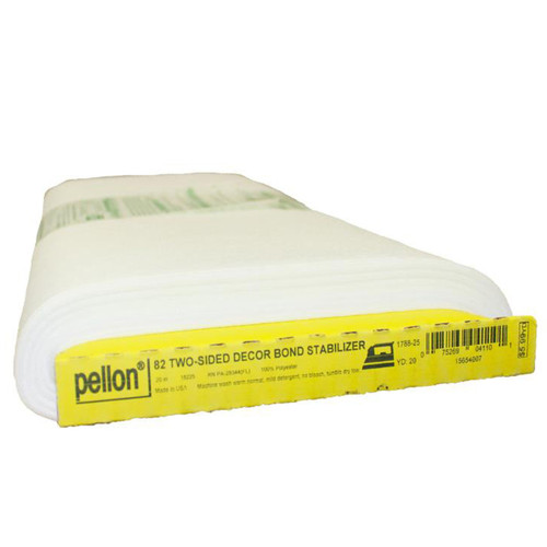 DECOR BOND EXTRA FIRM #82 20" DBL SIDED FUSIBLE WHITE