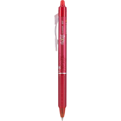 PEN FRIXION CLICK FINE RED BOX OF 12 EA