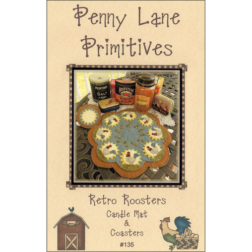 PATTERN RETRO ROOSTERS