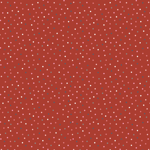 COUNTRY CONFETTI CC 20182 SPECKLED HEN / RED