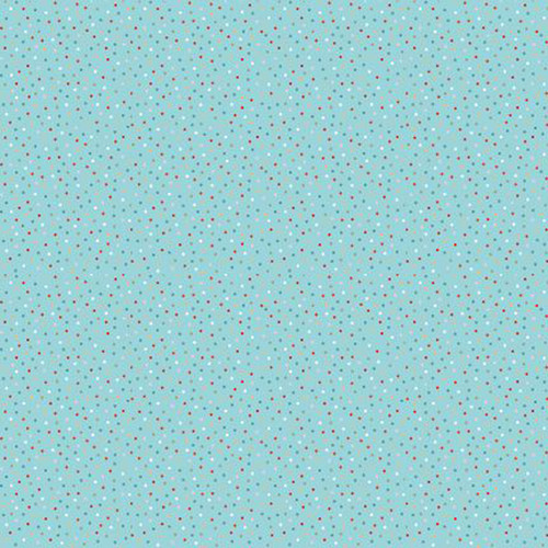 COUNTRY CONFETTI CC 20192 BLUE LAGOON / LT TEAL