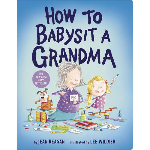 BOOK HOW TO BABYSIT GRANDMA BOARD BOOK