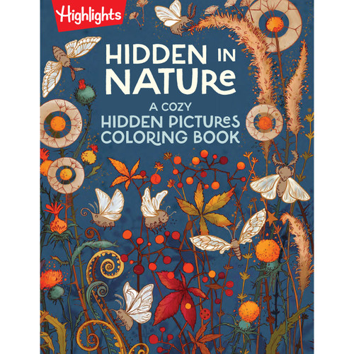 COLORING BOOK HIDDEN NATURE