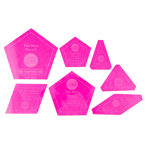 TEMPLATE SET TULA NOVA 7ct ACRYLIC