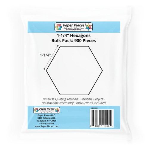 EPP PACK HEXAGON 1-1/4" 900ct