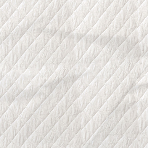 DIAMOND MATELASSE SOL 111 000 WHITE 56"