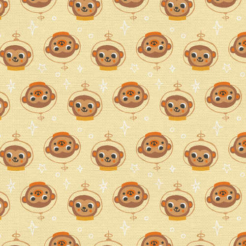 SPACE MONKEY 120 21599 YELLOW/BROWN