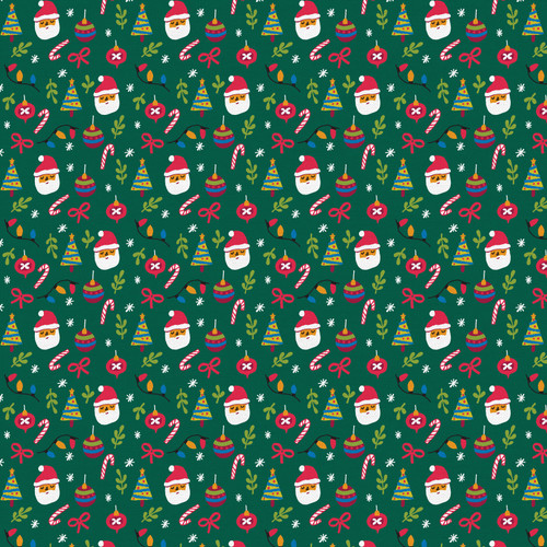 CHRISTMAS SWEATER 120 21796 CATS GREEN