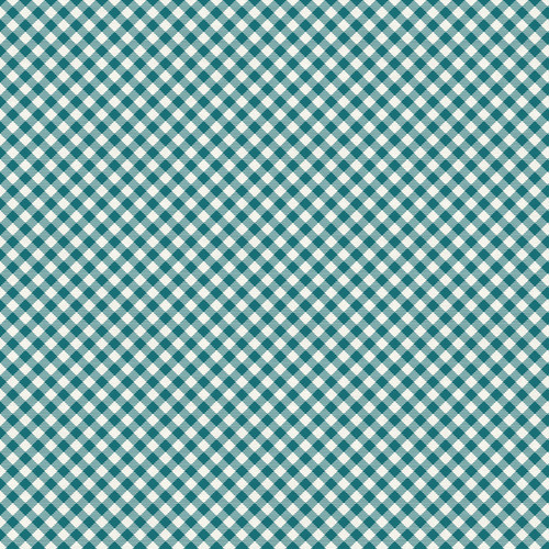 BUFFALO CHECK 120 21996 GINGHAM TEAL