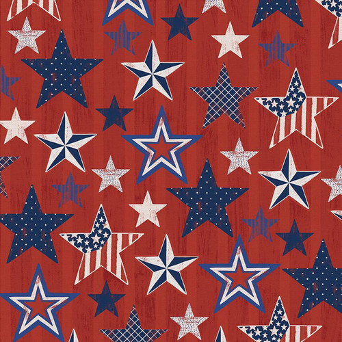 AMERICAN PATCHWORK 120 22202 RED/WHITE/BLUE