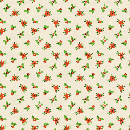 CHRISTMAS FRIENDS 120 23151 RED/CREAM