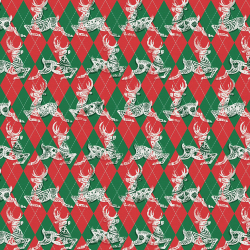 CHRISTMAS TRADITION 120 23288 RED/GREEN
