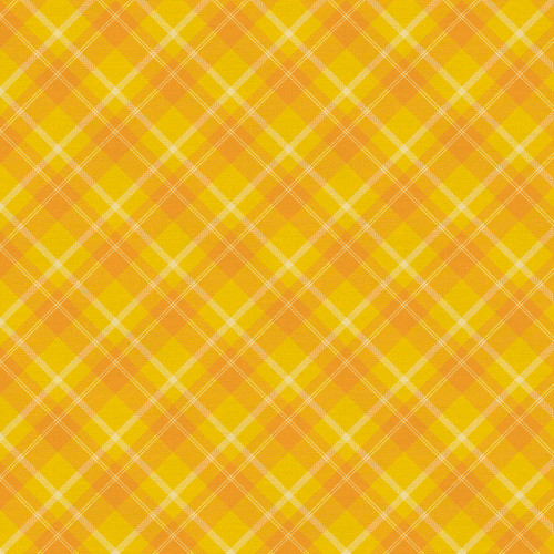 PLAYFUL PLAIDS 120 23585 MUSTARD COT